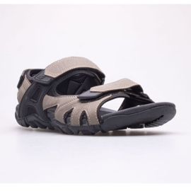 Sandalen 4F M H4L22-SAM002-83S beige schwarz 1