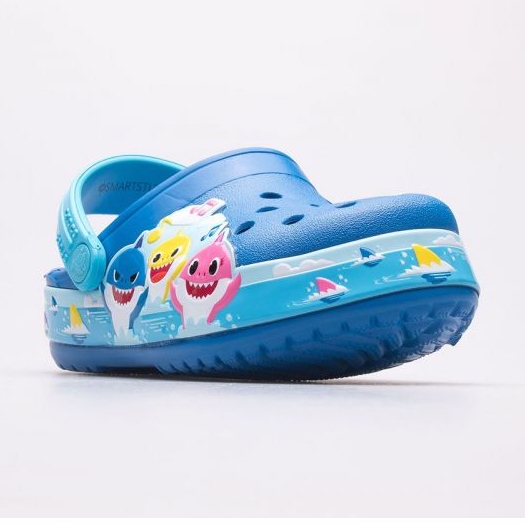 Crocs Fl Babyshark Band Clog T Jr 207066-4JL blau 1