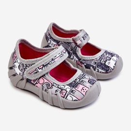 BEFADO S.A. Ballerinas Befado Kotki 109P261 Grau 2