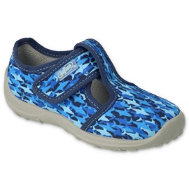 Befado Kinderschuhe 010X025 marineblau blau 1