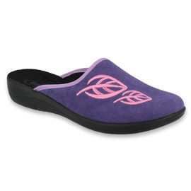 Befado Damenschuhe PU 552D001 violett rosa 2