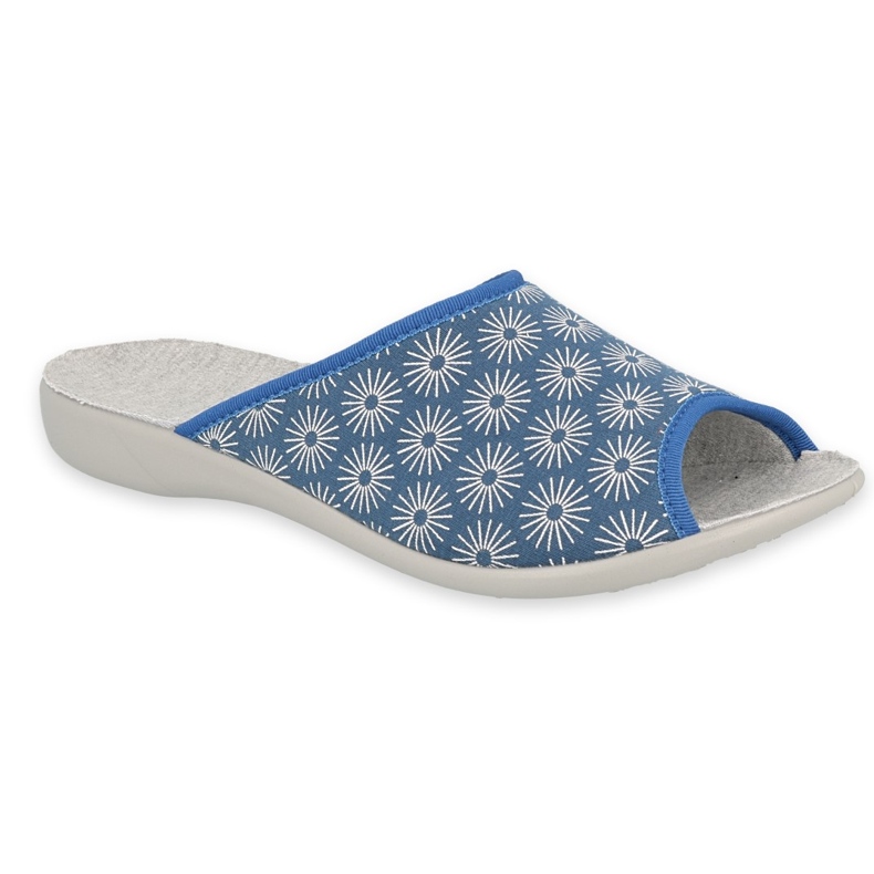 Befado Damenschuhe PU 254D142 blau grau 1