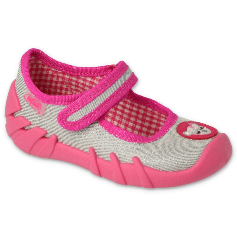 Befado Kinderschuhe mm 109P251 rosa silber- 1