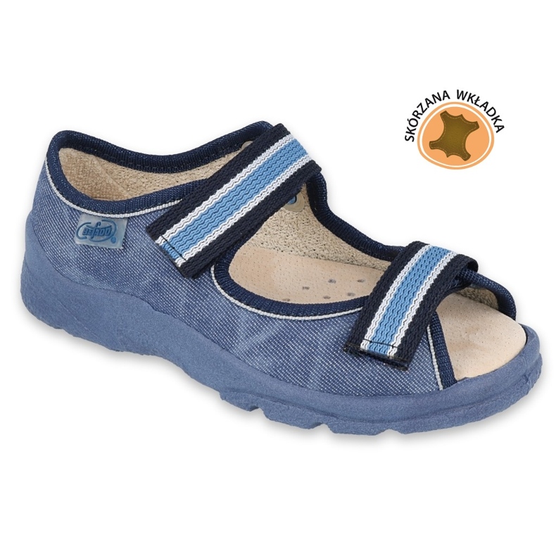 Befado Kinderschuhe 869X158 marineblau blau 1