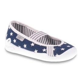 Befado Kinderschuhe 193X065 marineblau 1
