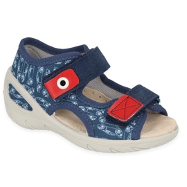 Befado Kinderschuhe VPE 065X165 navy blau 1