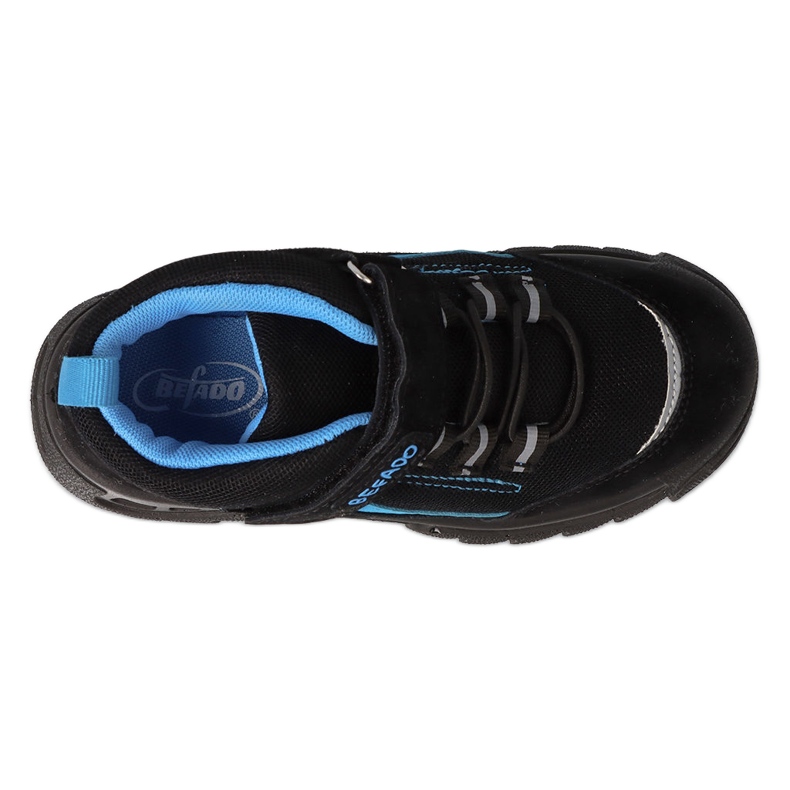 Befado Kinderschuhe schwarz / türkis 515Y002 1