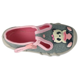 BEFADO S.A. Befado Kinderschuhe 110P470 rosa grau 2