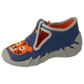 BEFADO S.A. Befado Kinderschuhe 110P462 blau orange grau 2