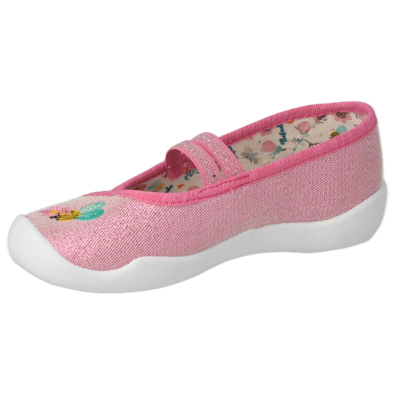 Befado Kinderschuhe 116X311 rosa silber- 2