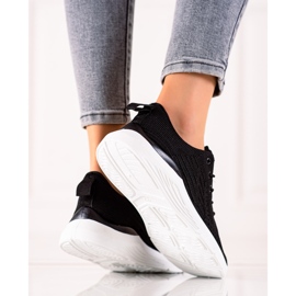 TRENDI Bequeme Sportschuhe schwarz 1