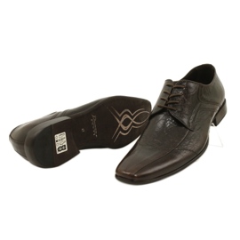 Herren formelle Schuhe 1063 Brown Domeno braun 3