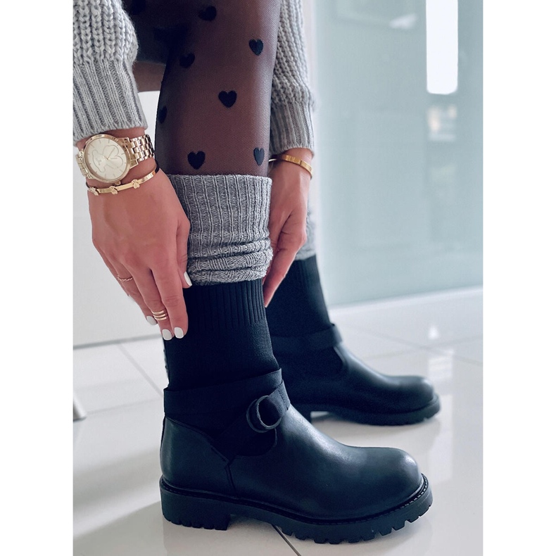 Stiefel mit flexiblem Walls Black-Obermaterial schwarz 2