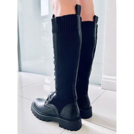 PA1 Workers Booties mit flexiblem Obermaterial Barton Black schwarz 1