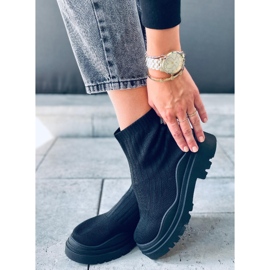 PA1 Silva SCHWARZE + SCHWARZE Söckchenschuhe 2