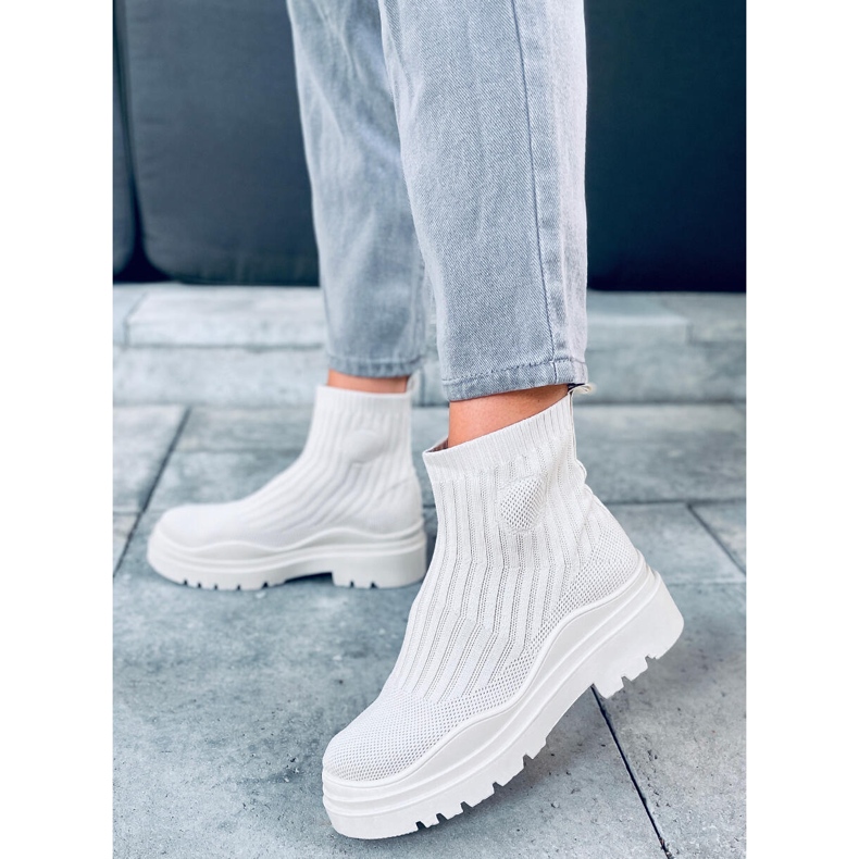 PA1 Socken hoher Knöchel Silva Beige 1