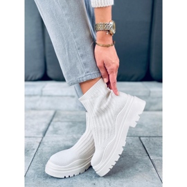 PA1 Socken hoher Knöchel Silva Beige 2