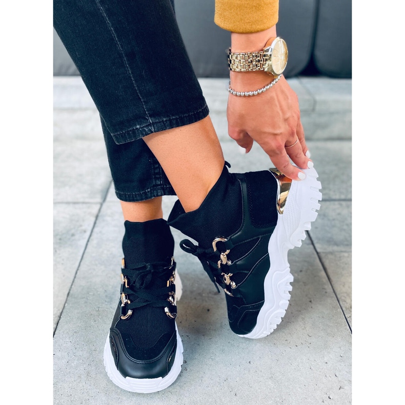 PA1 Tergo Black High-Top-Sneaker schwarz 1