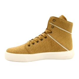 Supra Camino M 08098-722 Turnschuhe beige gelb 4