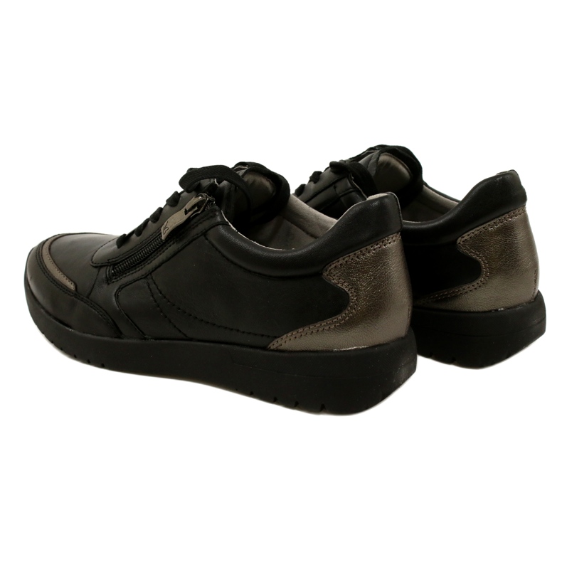 CAPRICE 23765-20 Sport-Sneaker Schwarz 4