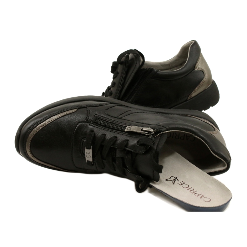 CAPRICE 23765-20 Sport-Sneaker Schwarz 7