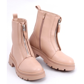 PA1 Celeritas nackte Damenstiefel beige rosa 1