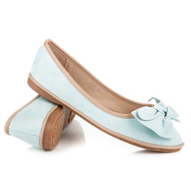 Seastar Ballerinas aus Wildleder blau 1