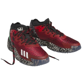Adidas DONIssue 4 IF2162 Basketballschuhe rot rotwein 1