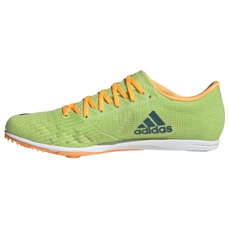 Spike-Schuhe adidas Distancestar M GY0947 orange grün 1
