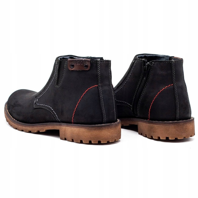 Olivier Herrenstiefel 815 Schwarze Lederschuhe 4