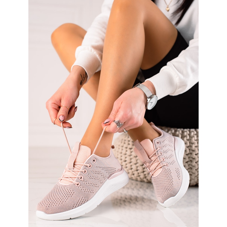 TRENDI Hellrosa Schuhe 1