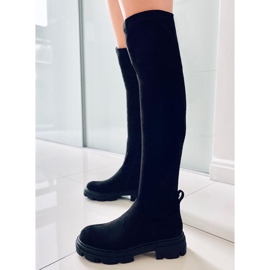 PA1 Schwarze Wildlederstiefel gesucht 1