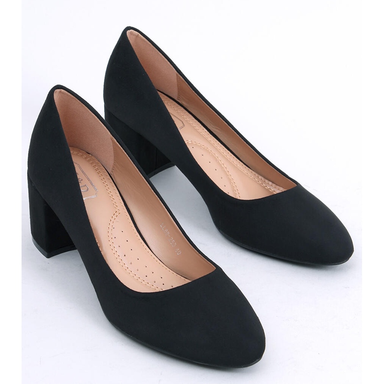 Pumps mit niedrigem Absatz von Louise Black schwarz 2