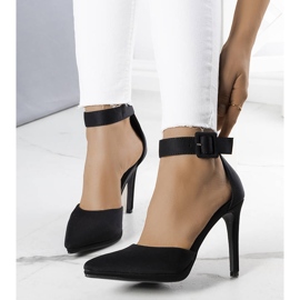 PA1 Schwarze elegante Gerardo High Heels 1