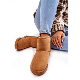 FR1 Warme Schneestiefel für Damen Hellbraun Virginia 3