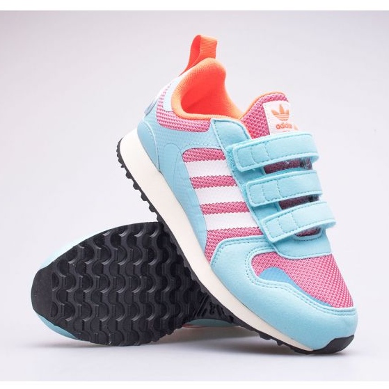 Schuhe adidas Zx 700 Hd Cf C Jr FY2654 blau rosa 1