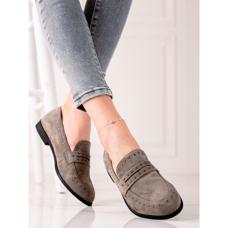 Elegante La.Fi Schuhe silber- grau 1