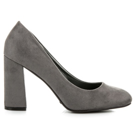 Seastar Wildleder Pumps grau 2