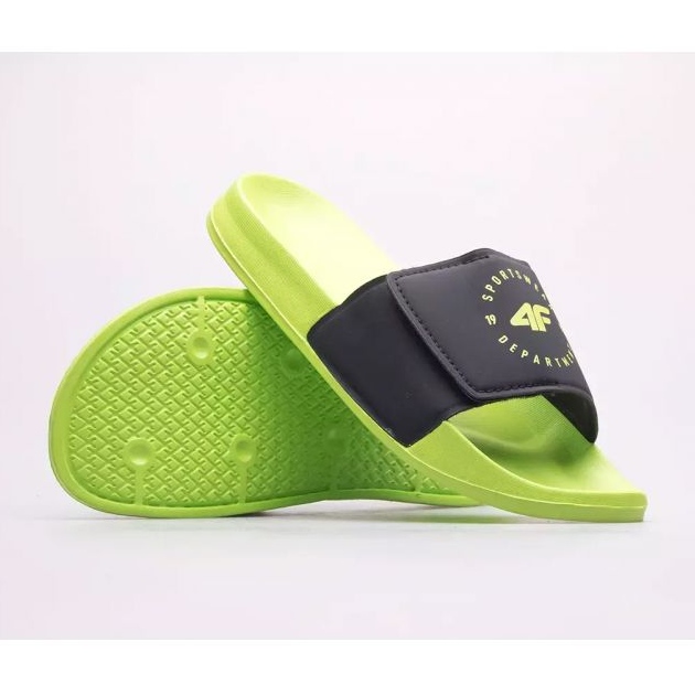 4F Jr HJZ22-JKLM001-72S Hausschuhe schwarz 1