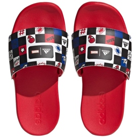 Adidas Adilette Comfort Spiderman K HP7758 Flip-Flops rot 1