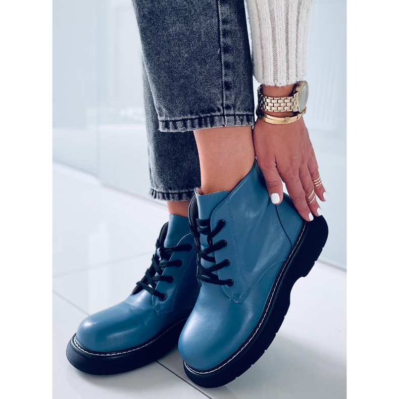 BM Gaia Blaue Martensiaki-Stiefel 2