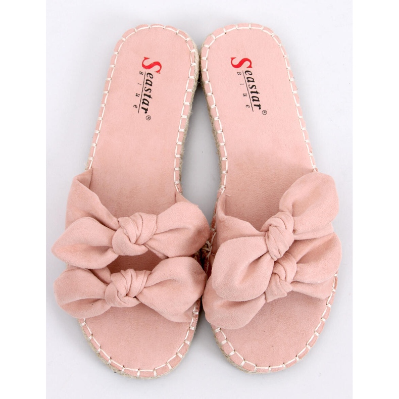 Rosa Damen-Pantoffeln LL-119 Rosa 1