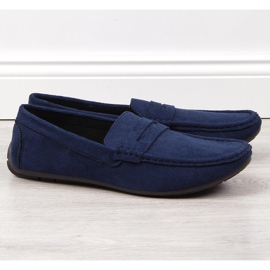 NEWS Marineblaue Slip-on-Slipper für Herren 1