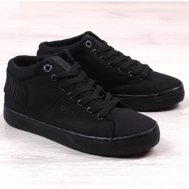 Schwarze Stiefeletten Big Star LL274001 1