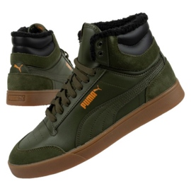 Puma Shuffle Mid Winterschuhe 387609 02 grün 1