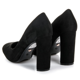 Seastar Wildleder Pumps schwarz 1