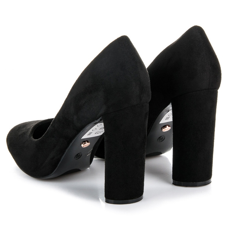 Seastar Wildleder Pumps schwarz 1