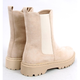 BM Kiely Beige hohe Stiefel 2