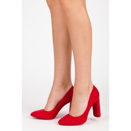 Seastar Wildleder Pumps rot 2