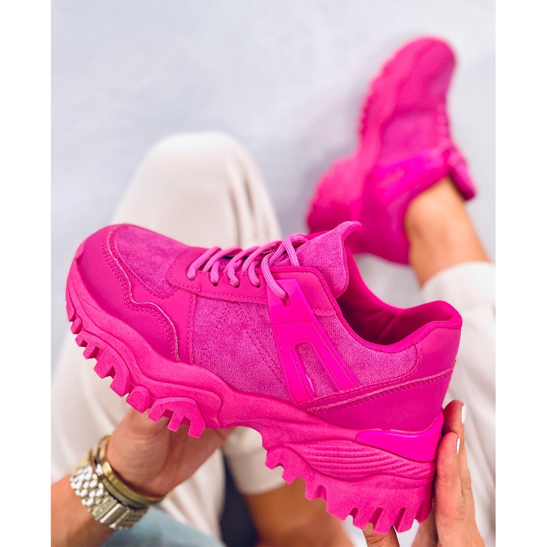 BM Jodhi Turnschuhe in Fuchsia rosa 1